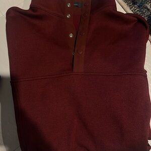 Turtleson Men's snap front pullover golf sz small